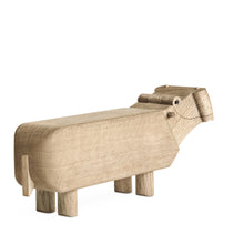 Lade das Bild in den Galerie-Viewer, Kay Bojesen Flusspferd Eiche