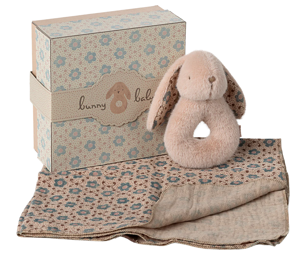 Kaninchen Rassel Set - Powder von Maileg