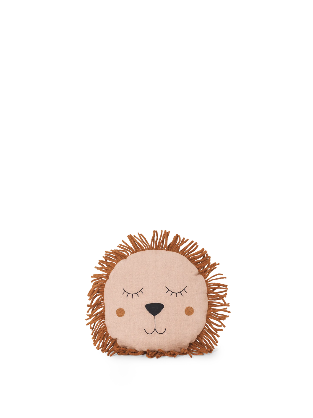 Safari Cushion - Lion Rosa