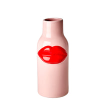 Lade das Bild in den Galerie-Viewer, Keramik Vase Red Lips Large
