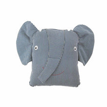 Lade das Bild in den Galerie-Viewer, OYOY &#39;Erik Elephant Denim Cushion&#39;
