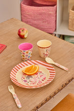 Lade das Bild in den Galerie-Viewer, Kinderschüssel mit &quot;Fun Fair Print&quot; in Pink von RICE
