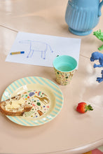 Lade das Bild in den Galerie-Viewer, Kinderschüssel mit &quot;Fun Fair Print&quot; in Mint von RICE
