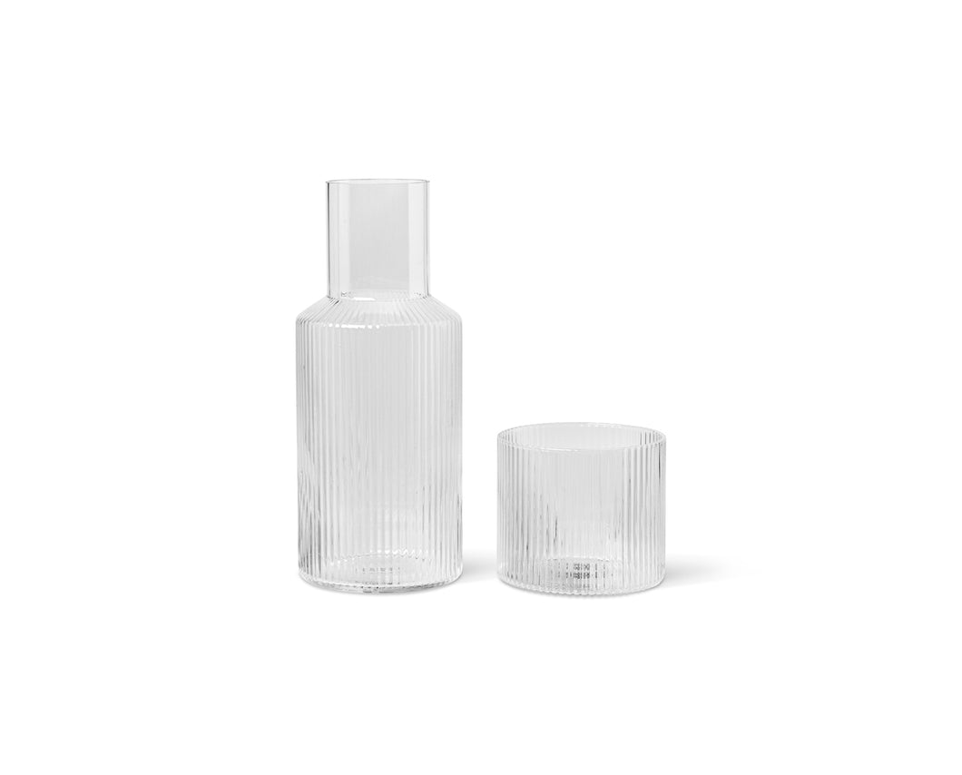 Ripple Karaffen-Set - Clear von ferm Living