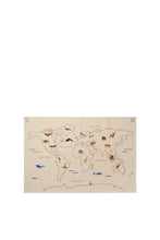 Lade das Bild in den Galerie-Viewer, The World Textile Map von ferm Living
