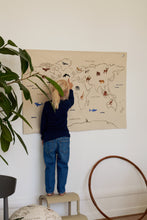 Lade das Bild in den Galerie-Viewer, The World Textile Map von ferm Living
