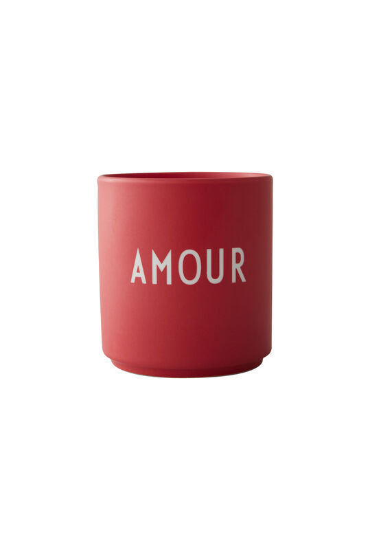 Design Letters Becher AMOUR Rot